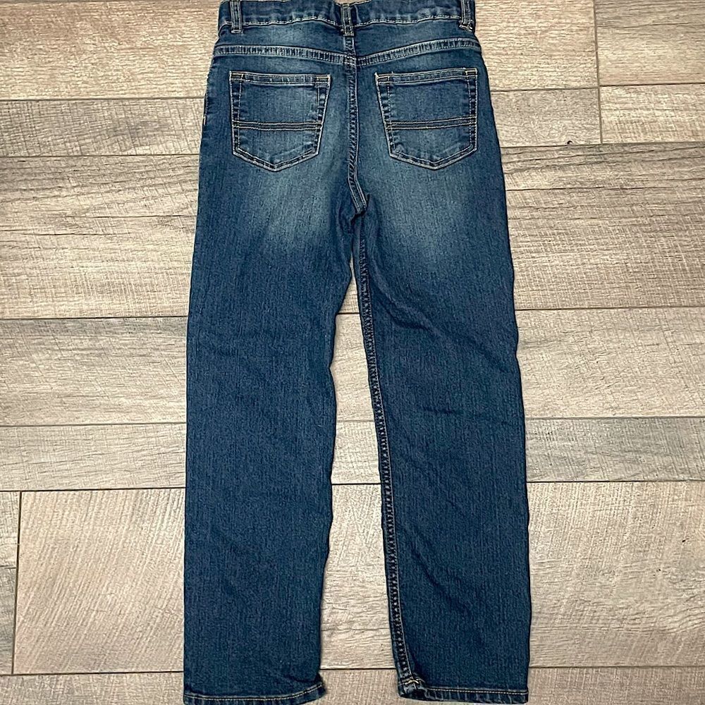 NEW! Oshkosh Boys Straight Leg Jeans. Size 8A Regular. - Picture 2 of 4